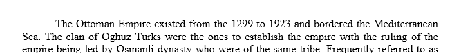 What were the reasons for the military successes of the Ottoman-Turks in creating a third (but non-Arab) Islamic empire re-uniting the Greater Middle East