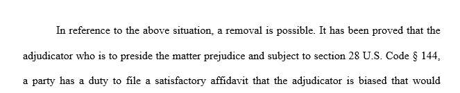 You should also explain what a Notice of Removal would need to contain and how long you have before the Notice needs to be filed.