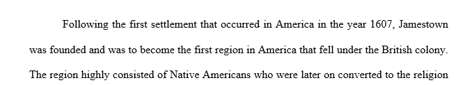 write a paper about an event in the period of U.S. history up to the era of Reconstruction. This paper must illustrate the perspectives of a specific person or group of people