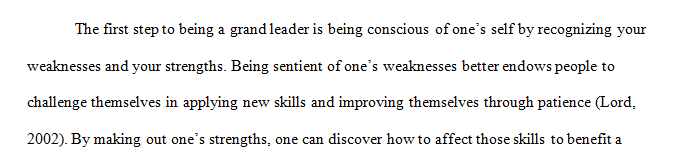 A description of your leadership style and skills and an analysis of leader behaviors you exhibit including your gift mix.