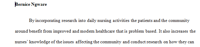  After taking a look at the research organization list of American Nurses Association (ANA) I immediately became interested in the Practice Based Research Networks