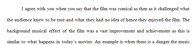 After watching the film A Trip to the Moon I believe that someone back in 1902 would have found the movie to be somewhat comical