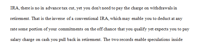 Both nondeductible contributions to a traditional IRA and contributions