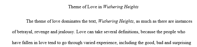 Choose one of the texts we have read over the course of the semester and explain the definition of love as presented within the work. 