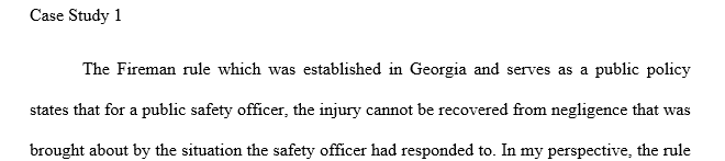 Describe a set of circumstances under which it would not be reasonable to consider that the emergency responder has assumed the risk 