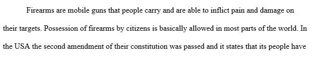 District of Columbia v. Heller 2008. Citizens have a right to possess firearms at home for self-defense. Talk about that case