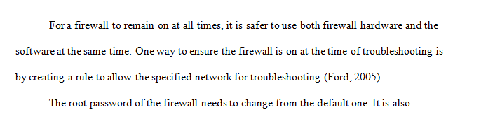 Firewalls are in everything these days. Firewalls can be hardware or software