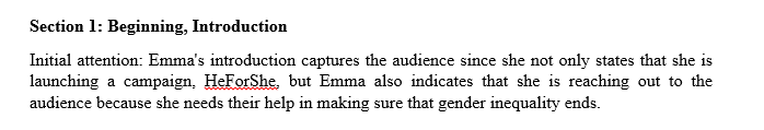 For Unit III  you will view a speech on the Internet and complete the Presentation Analysis Critique template attached