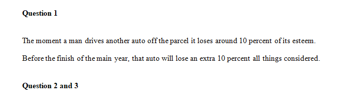 How much value do you lose on the purchase of a new automobile