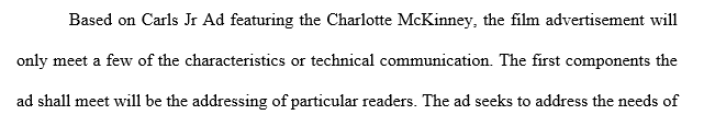 In addition determine if the advertisement abides by the Principles of Ethical Communication or contains unethical techniques.