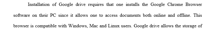 In this assignment you will use the knowledge you gathered in your research assignment to evaluate cloud storage providers for use by a business.