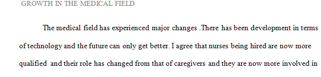 It is pretty amazing to me where medicine started and how far it has come.