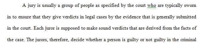 Jury voir dire is the selection of a certain number of jurors from a jury panel. 