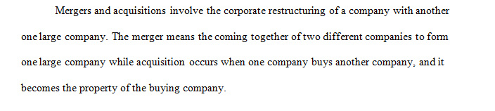 Prepare a detailed paper utilizing the knowledge you have gained regarding business combinations to predict future trends in mergers and acquisitions 