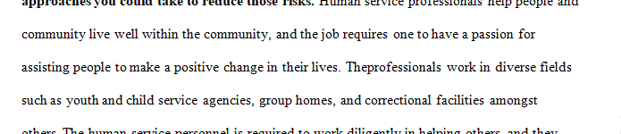 Search for the ethical standards for human service professionals on their website and read them