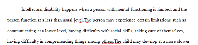 Select the disability from Activity 1 or one of the 14 exceptionalities and provide the parents of the child with this disability with the names