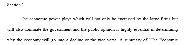 The Philosophic arguments will consist of two sections. The first section is a summary of the position. The second section further explains at least 2 ideas you agree with or disagree with