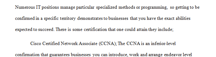 Vendor certifications are a big part of today's IT job market.