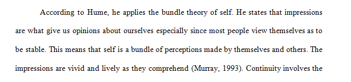 What are the two nuclear options for dealing with doubts about the continuity or very existence of the self