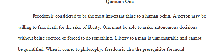 What decisions are determined if any Why Give an example.