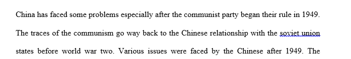 What were some of the problems China has faced since the Communist Party began their rule in 1949. Why did the Chinese begin to revolt