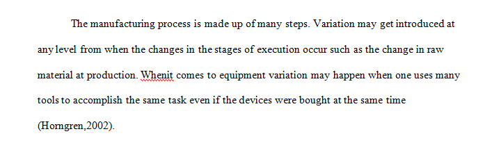 While looking at budgeting this week we encountered numerous forms of variances