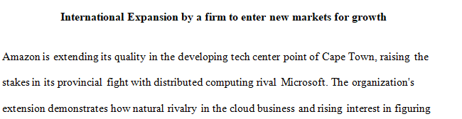 Write a 2 page report on the Amazon Company and their business in South Africa.