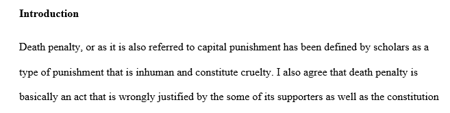 you will need to write a persuasive speech on why the death penalty is unjustifiable in Word and also create a visual aid in Powerpoint.