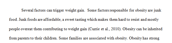 Analyze and explain the associated health problems of the obesity epidemic and eating disorders 