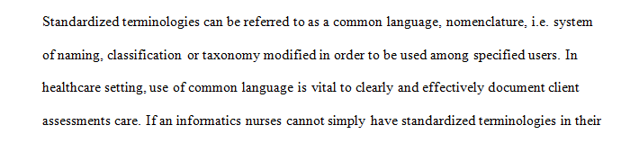 As the only informatics nurse at your small community hospital your chief nursing officer heavily relies upon you to translate major developments