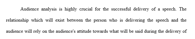 As you analyze the audience (community members) which one of the factors (characteristics) listed below will you consider as 