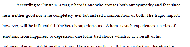 Compose a short (2 to 3 page) essay presenting the argument that Dr. Faustus is or is not a tragic hero.