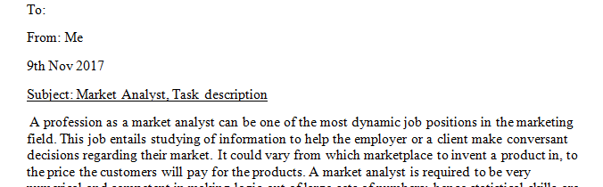 Conduct your own research regarding a job and potential companies that interest you.