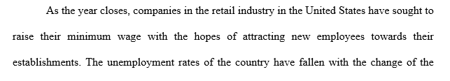 Discuss at least two (2) factors that you believe influence inter-industry wage/salary differentials. Support your rationale.