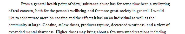 Find a scholarly journal article that relates to the effects of cocaine use on the family/family system.