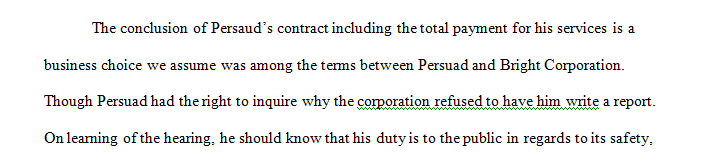 For the homework read the following three ethical situations and respond to the questions.