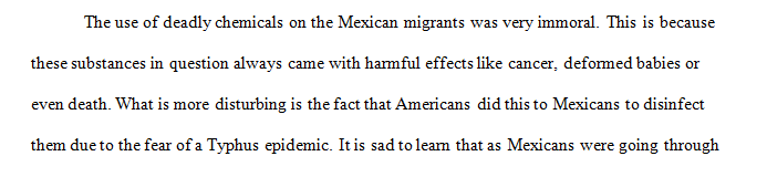 How do you feel about people of Mexican descent being exposed to deadly chemicals