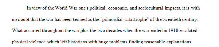 Identify what you consider to be the three most significant political changes in the century preceding the start of World War I.