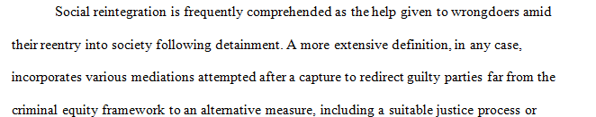 If you were a probation officer, which aspect of your job would receive your strongest emphasis