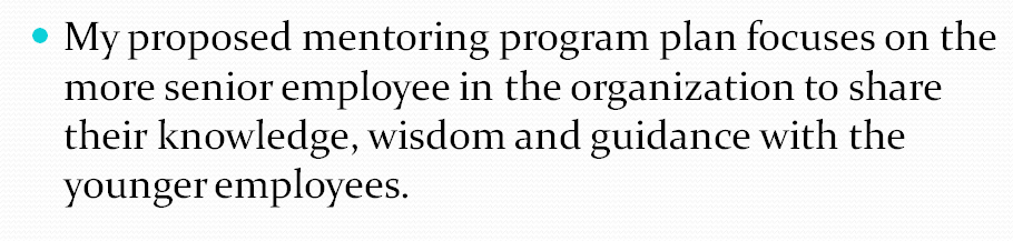 Imagine that you are a consultant for a Fortune 100 company