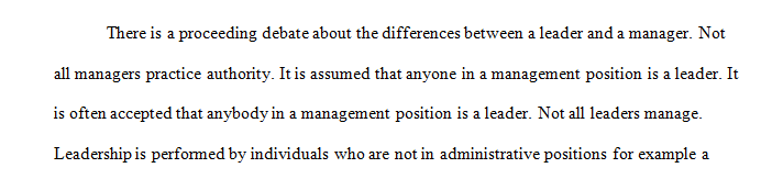 In health care we often hear the words administration management or leadership used interchangeably.