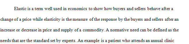 Needs Assessment: Theoretical Considerations and Approaches to Measurement.