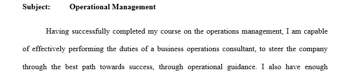 Outline what you specifically accomplished, assuming these projects were implemented, and their estimated impacts on the business.