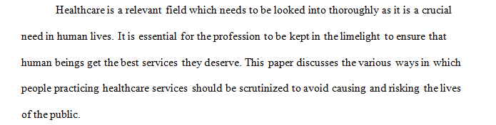 The licensing of healthcare professionals and institutions is an important function of state law.