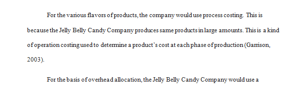 Watch the Jelly Belly Candy Company Virtual Plant Tour at the link provided in Module 3.