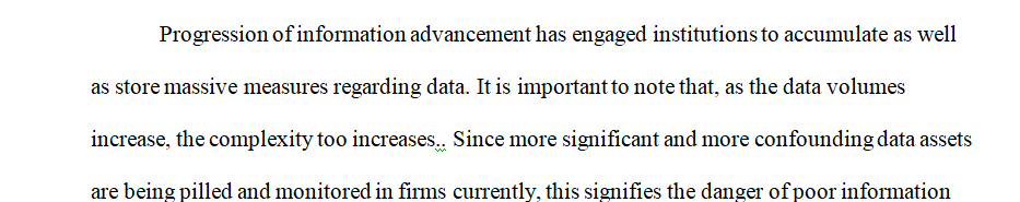 What are the business costs or risks of poof data quality