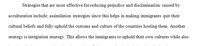 Which strategies do you think are most effective for reducing prejudice and discrimination