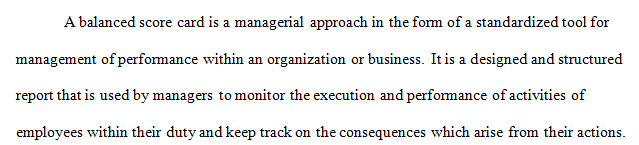 After watching the videos below and reading about the Balanced Scorecard in Chapter 12 compare and contrast the Balanced Scorecard to one of the IT frameworks below