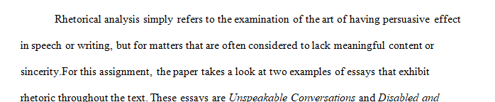 Compose a focused analysis of a single pattern of rhetoric you notice in both of these essays.