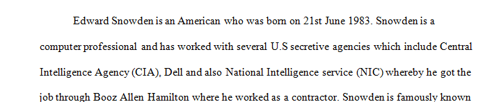 Conduct research into the revelations about cybersecurity that were alleged by Edward Snowden.